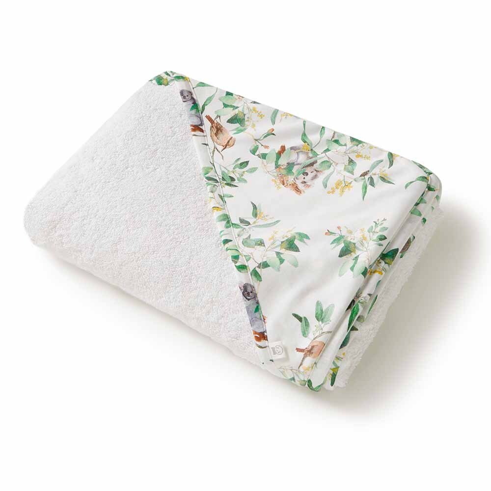 Eucalypt Organic Baby Towel & Wash Cloth Set - View 5