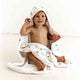 Green Palm Organic Baby Towel & Wash Cloth Set - Thumbnail 6