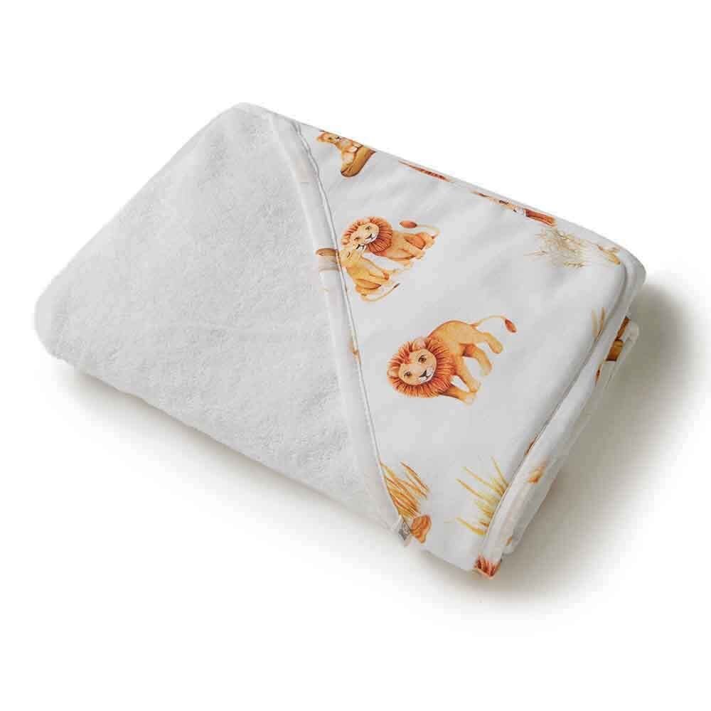 Lion Organic Baby Towel & Wash Cloth Set - View 5