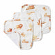 Lion Organic Baby Towel & Wash Cloth Set - Thumbnail 6