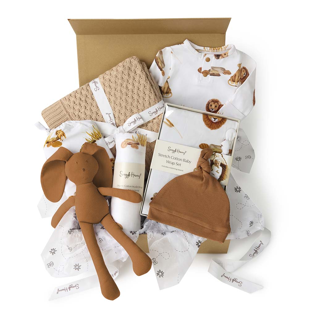 Luxury Newborn Gift Hamper - Lion - View 1