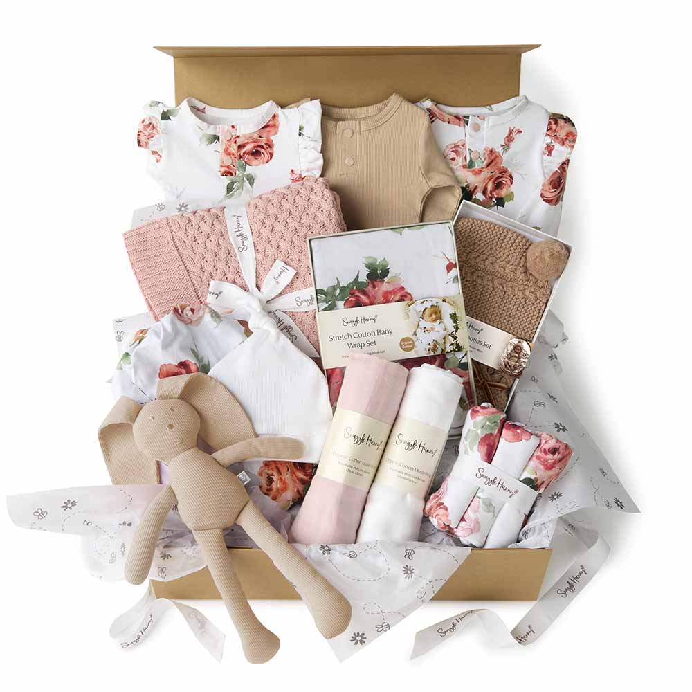 Ultimate Newborn Gift Hamper - Rosebud - View 1