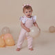 Baby Pink Organic Joey Overalls - Thumbnail 8