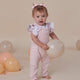 Baby Pink Organic Joey Overalls - Thumbnail 6