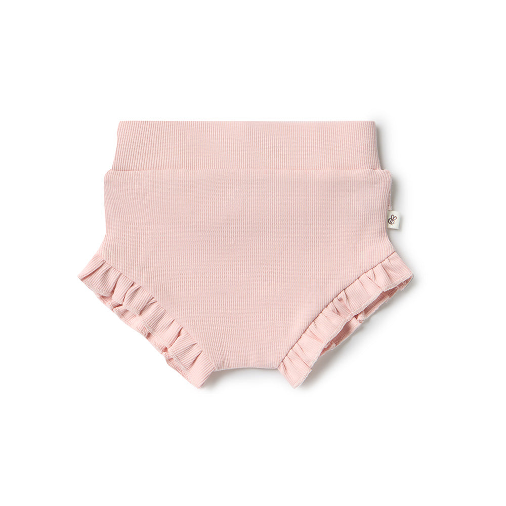 Babyhug 100% Cotton Knit Floral & Polka Dot Printed Bloomers Pack of 3 - Orange Pink & Yellow main image 1