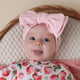 Baby Pink Organic Oversized Bow - Thumbnail 4