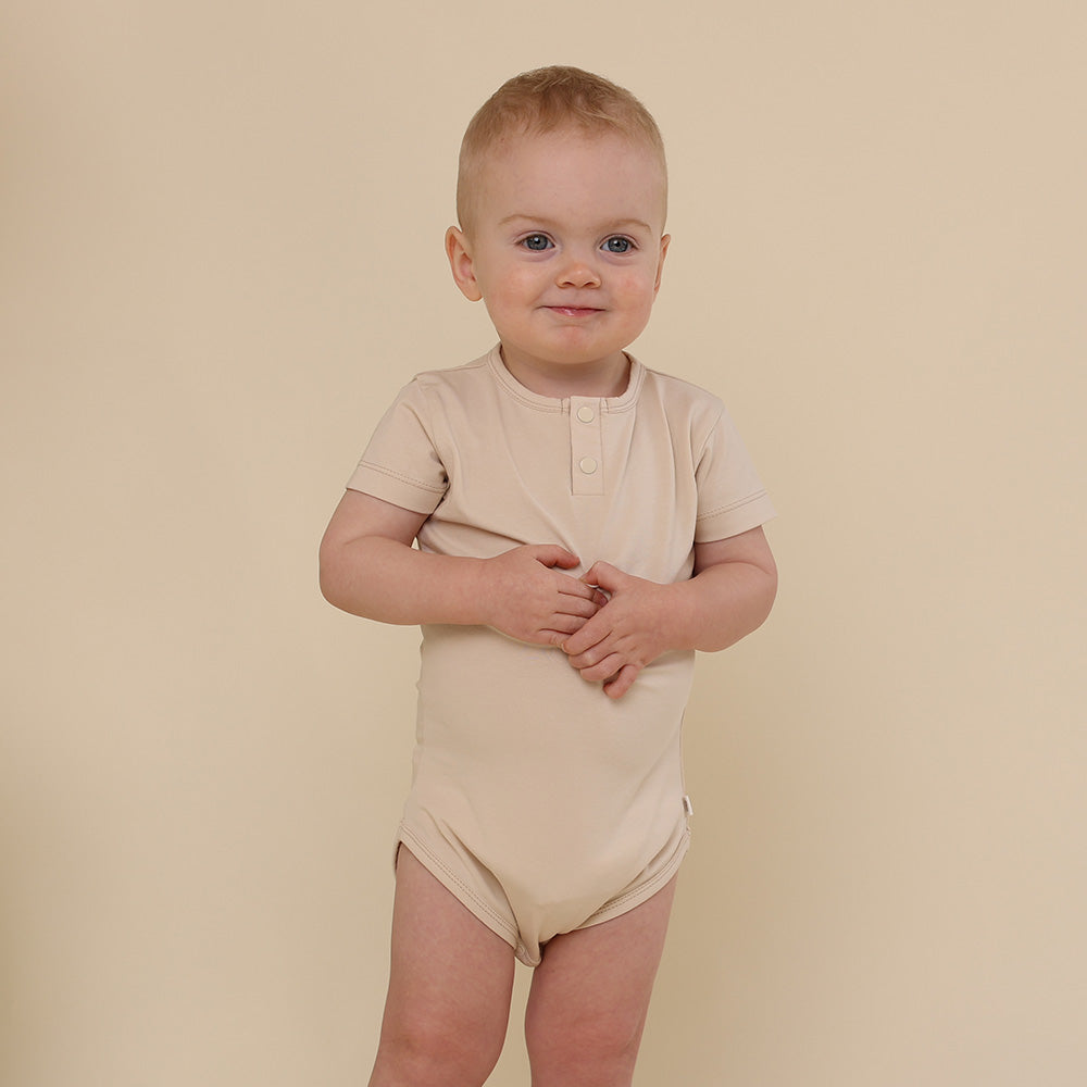Babyccino Short Sleeve Organic Bodysuit - View 4