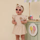 Babyccino Short Sleeve Organic Dress - Thumbnail 1
