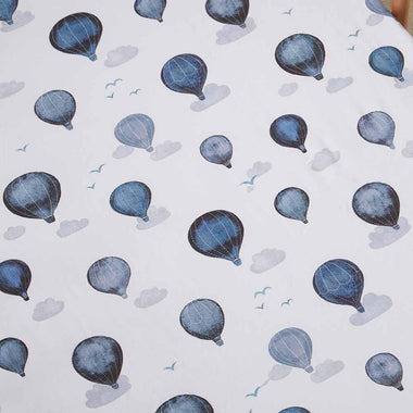 Cloud Chaser Organic Bassinet Sheet / Change Pad Cover-Snuggle Hunny