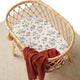 Festive Berry Organic Bassinet Sheet - Thumbnail 4