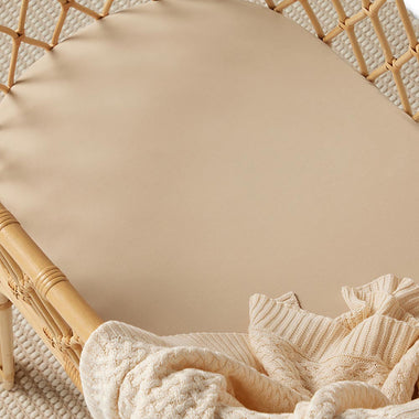 Bassinet Sheet - Pebble Organic Bassinet Sheet / Change Pad Cover