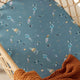 Rocket Organic Bassinet Sheet / Change Pad Cover - Thumbnail 2