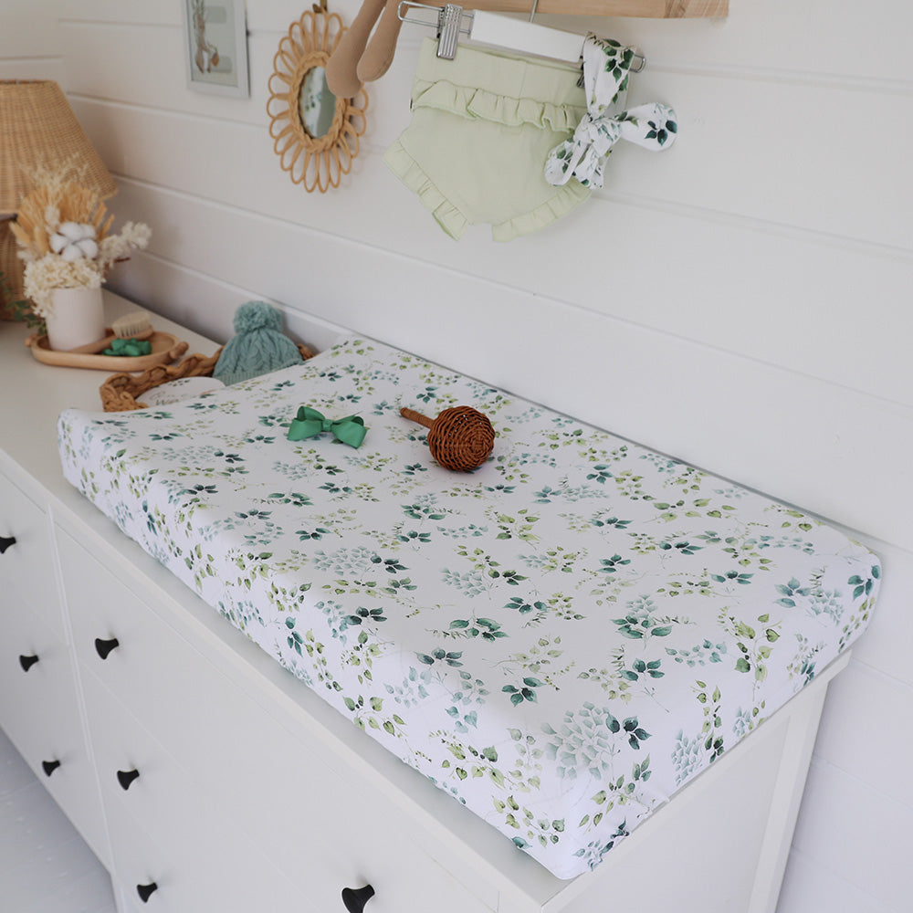 Isla Organic Bassinet Sheet / Change Pad Cover