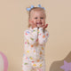 Beach Fun Organic Snugglesuit Convertible Romper - Thumbnail 4