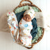 Beach Fun Organic Jersey Wrap & Beanie Set | Snuggle Hunny