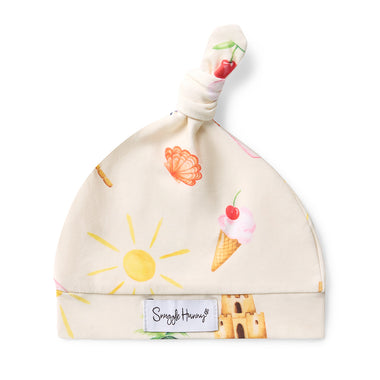 Beach Fun Organic Knotted Beanie | Snuggle Hunny