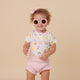 Beach Fun Short Sleeve Organic Bodysuit - Thumbnail 10