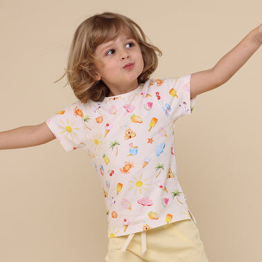Beach Fun Organic T-Shirt | Snuggle Hunny