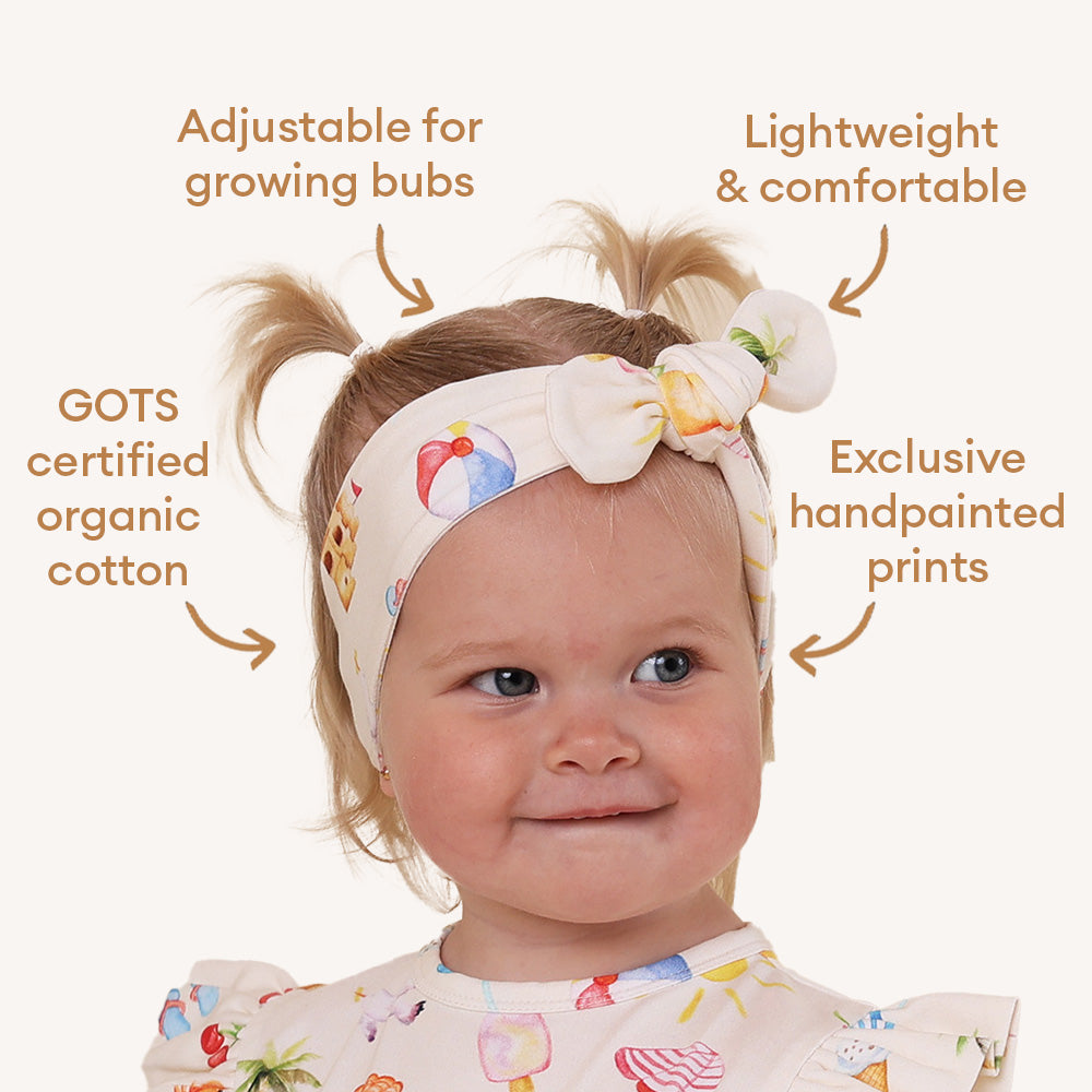 Beach Fun Organic Topknot - View 4