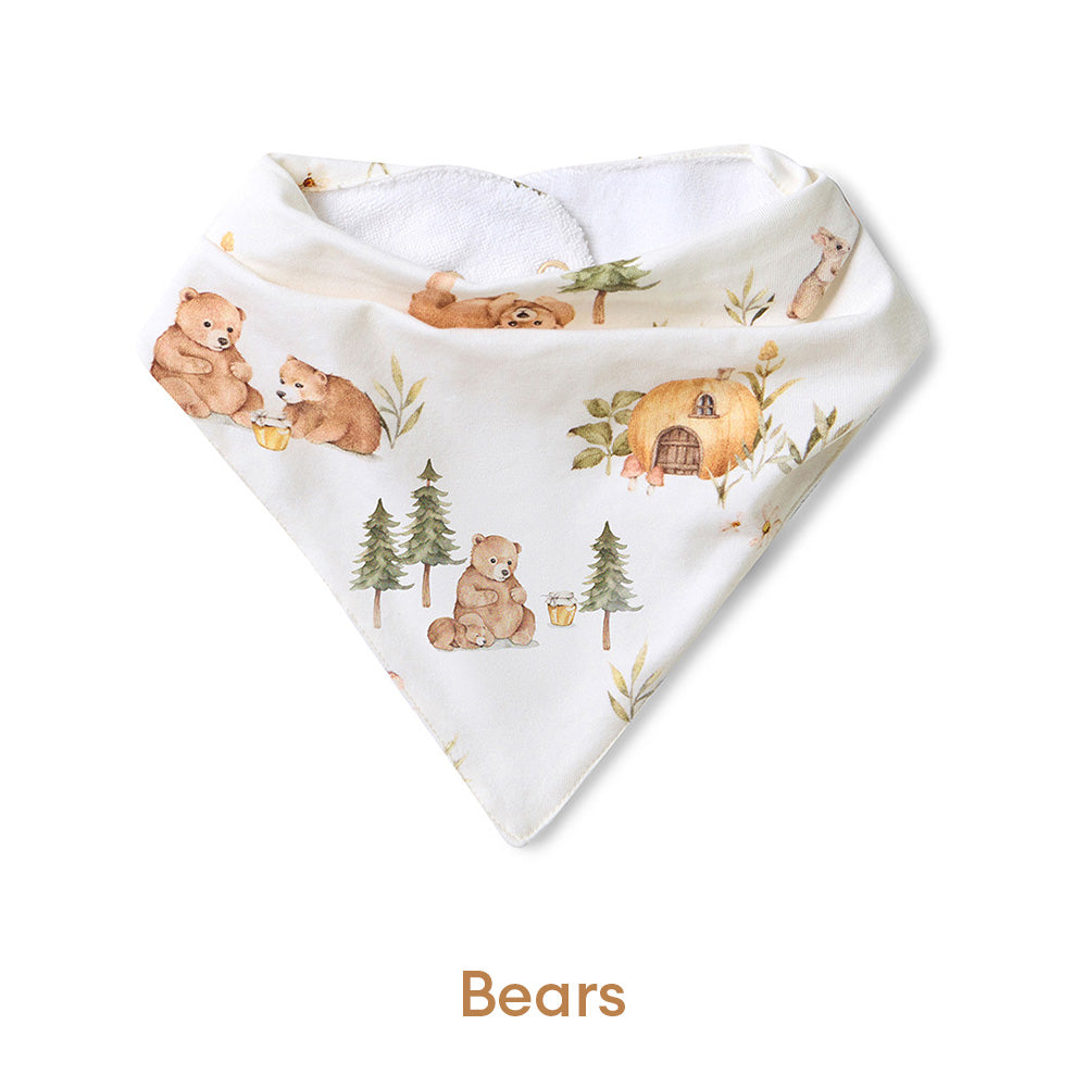 Organic Dribble Bib 2 Pack - Pick Your Prints - View 4