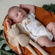 Bears Short Sleeve Organic Kimono Bodysuit - Thumbnail 9