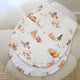 Bears Organic Cotton Burp Cloth - Thumbnail 5
