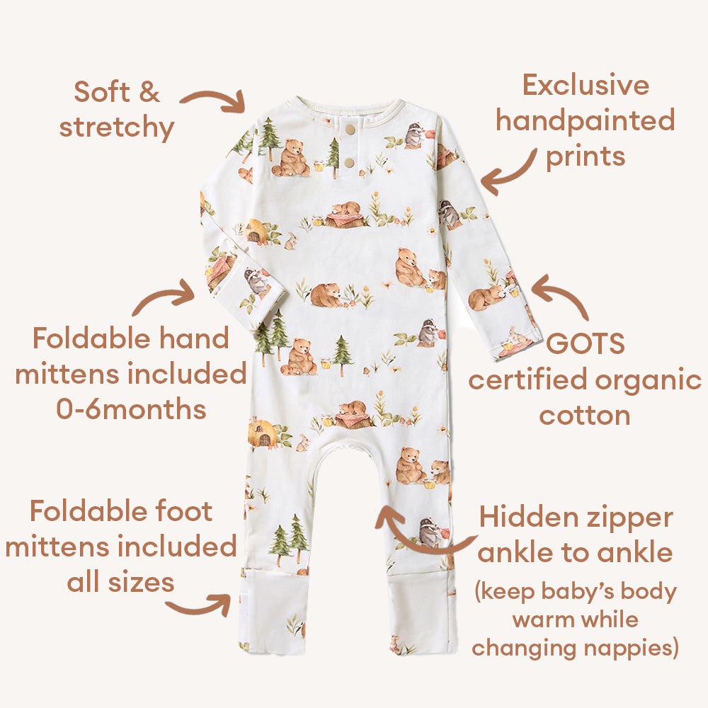 Bears Organic Growsuit - View 4