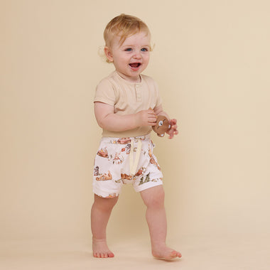 Bears Organic Shorts | Snuggle Hunny