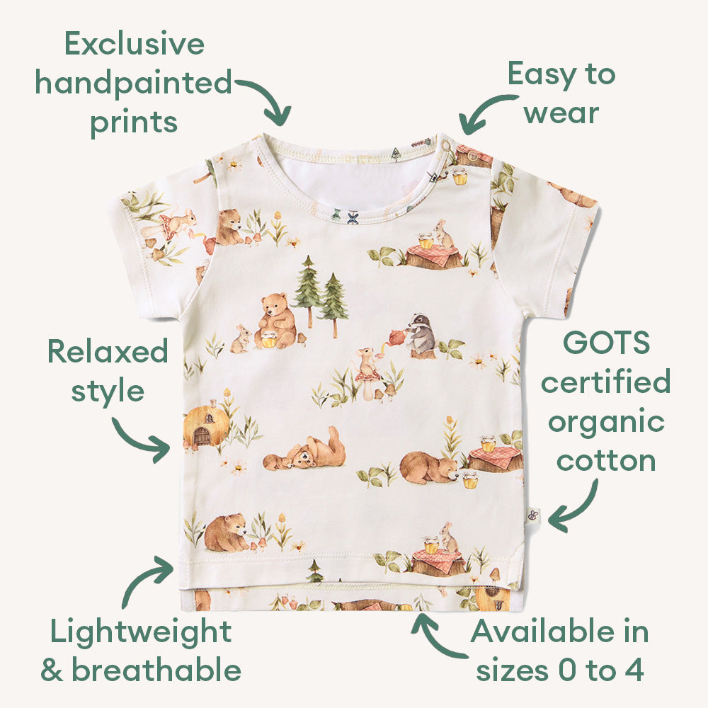 Bears Organic T-Shirt - View 4
