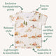 Bears Organic T-Shirt - Thumbnail 4