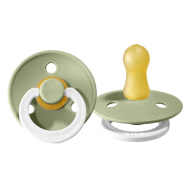 BIBS Night Glow Dummy 2 Pack - Sage-Snuggle Hunny