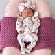Birds & Blooms Organic Snugglesuit Convertible Romper with Frill - Thumbnail 3