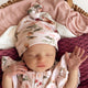 Birds & Blooms Organic Knotted Beanie - Thumbnail 1