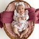 Birds & Blooms Long Sleeve Organic Dress - Thumbnail 3