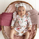 Birds & Blooms Long Sleeve Organic Dress - Thumbnail 7