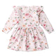 Birds & Blooms Long Sleeve Organic Dress - Thumbnail 15