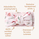 Birds & Blooms Organic Oversized Bow - Thumbnail 5