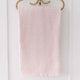 Blush Pink Diamond Knit Organic Baby Blanket - Thumbnail 5