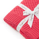 Hibiscus Diamond Knit Organic Baby Blanket - Thumbnail 5