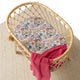 Hibiscus Diamond Knit Organic Baby Blanket - Thumbnail 7