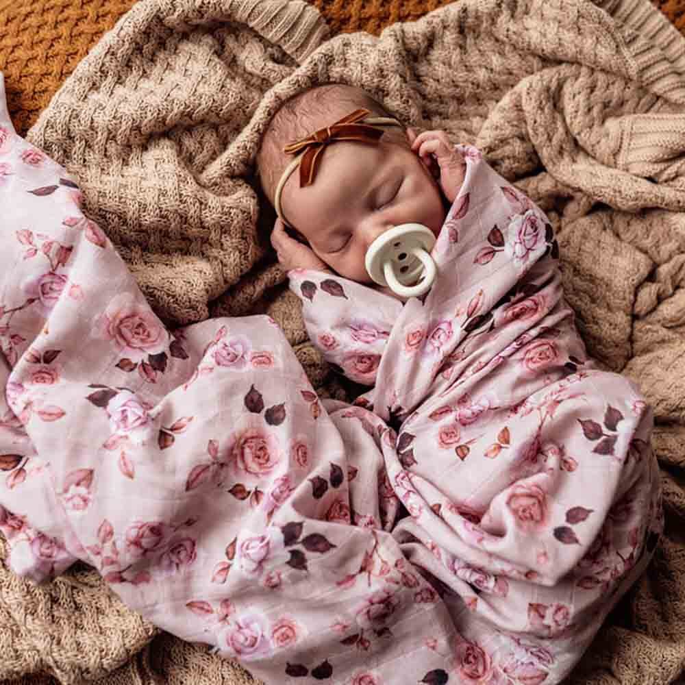 Blossom Organic Muslin Wrap Snuggle Hunny - Main Image