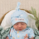 Blue Little Subs Organic Knotted Beanie - Thumbnail 6