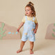 Blue Little Subs Organic Snuggle Overall Shorts - Thumbnail 10