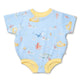 Blue Little Subs Organic Oversized Romper - Thumbnail 2