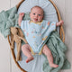 Blue Little Subs Organic Oversized Romper - Thumbnail 4