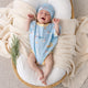 Blue Little Subs Organic Oversized Romper - Thumbnail 1