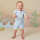 Blue Little Subs Organic Snuggle Shortie - Thumbnail 3