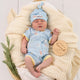 Blue Little Subs Organic Snuggle Shortie - Thumbnail 13