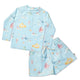 Bundle - Blue Little Subs Rashie Vest & Board Shorts - Thumbnail 1