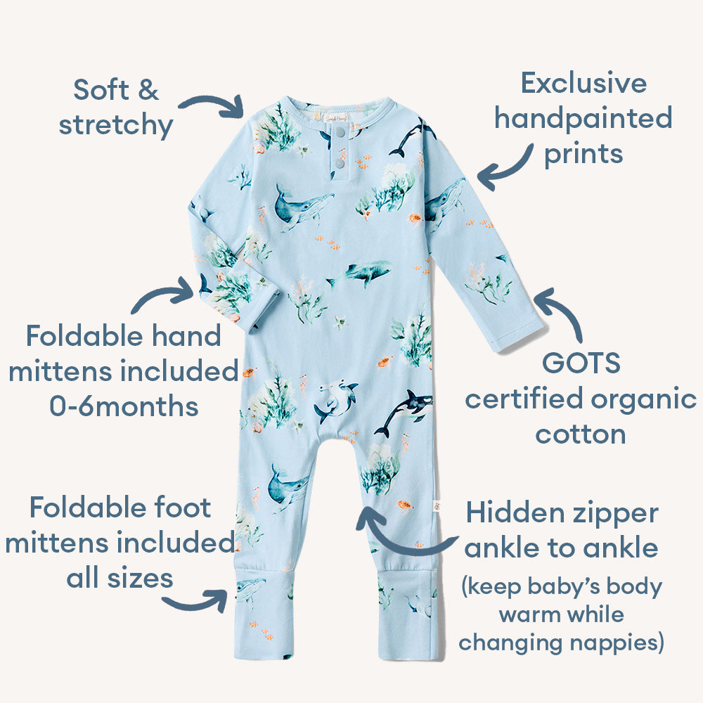 Blue Ocean Organic Growsuit - View 4